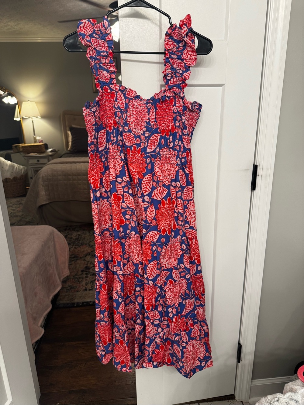 Philosophy Red Floral Ruffle-Strap Sundress - Women